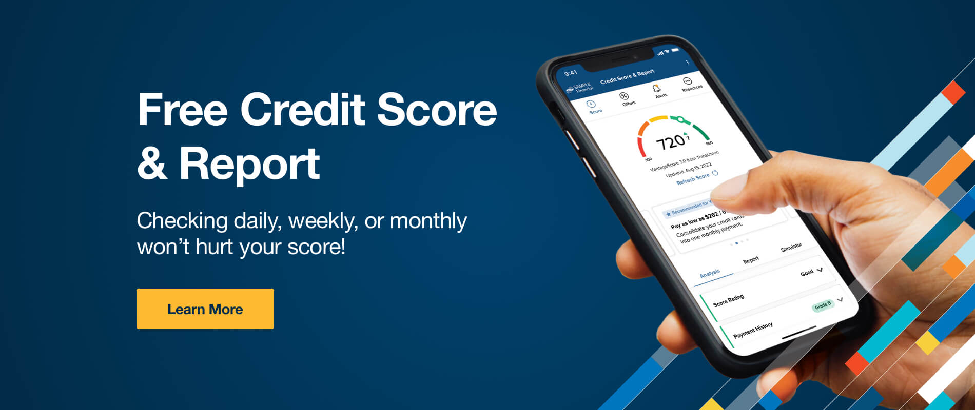 Free Credit Score & Report